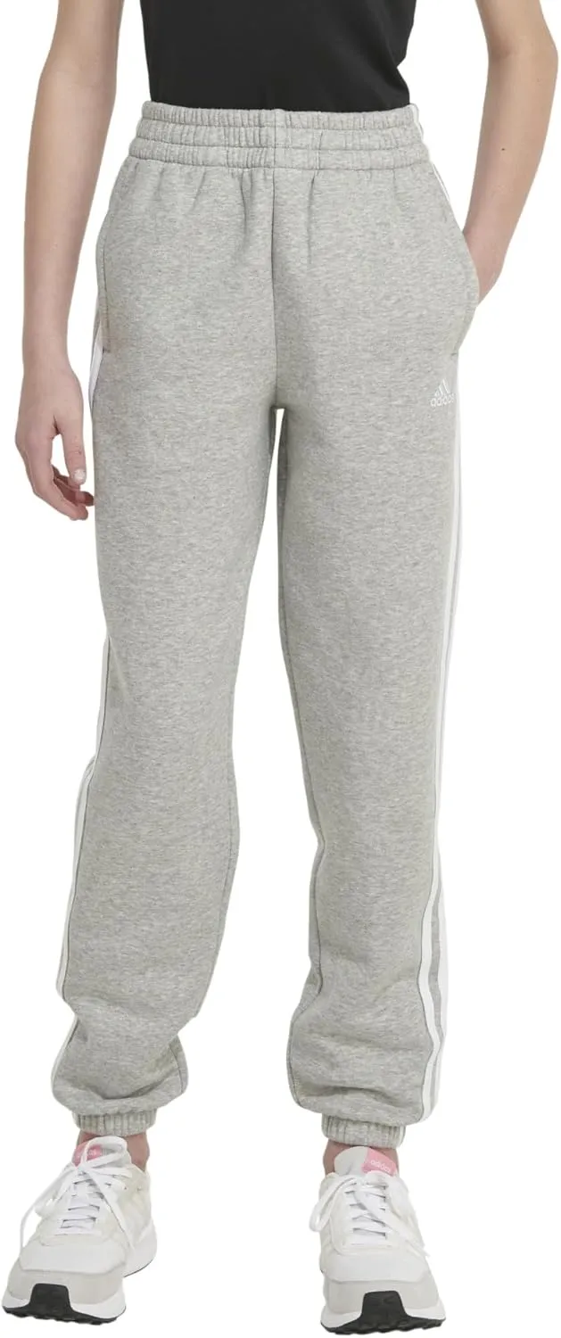 adidas Girls' Cotton Fleece Joggers