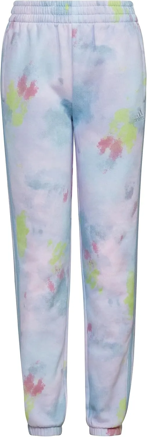adidas Girls' Cotton Fleece Joggers