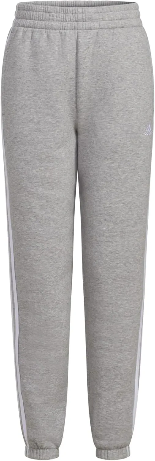 adidas Girls' Cotton Fleece Joggers