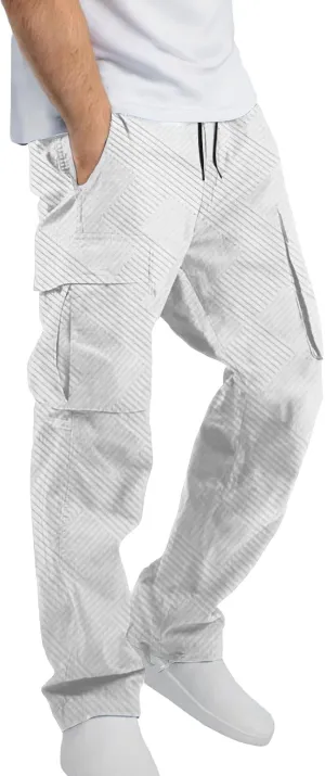 Aniywn Cargo Pants for Men Casual Baggy Work Hiking Pants Relax Fit Outdoor Big and Tall Workout Joggers with Multi Pockets