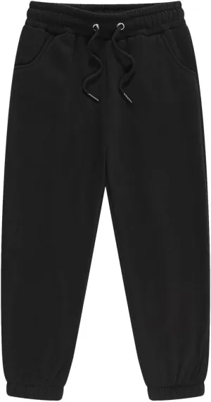 Baby Boy Pants Toddler Cotton Pull on Jogger Kids Drawstring Solid Elastic Sweatpants Boy Sweatpants Infant Pants