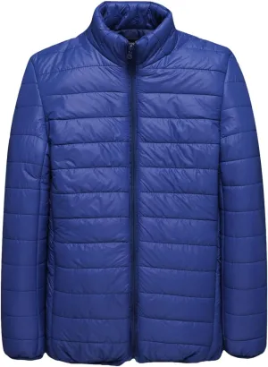 BIFUTON Winter Jackets for Men Lightweight Puffer Jacket Zip Up Quilted Jackets Stand Up Collar Solid Down Coat Jacket Tops