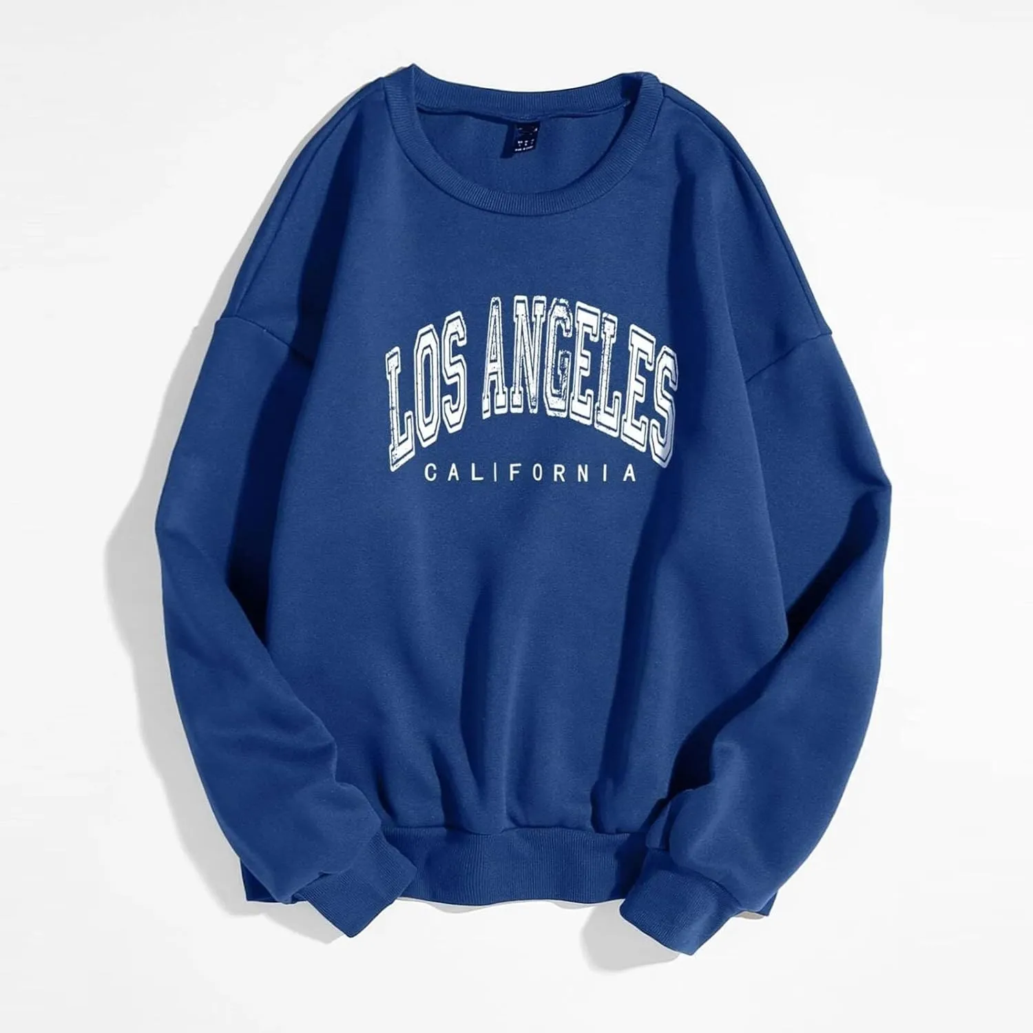 California Sweatshirts for Women Crewneck Letter Graphic Vacation Shirt Long Sleeve Sweatshirts