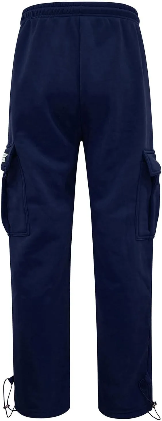 Cargo Pants for Men, Casual Baggy Work Hiking Pants Relax Fit Outdoor Big and Tall Workout Joggers with Multi Pockets