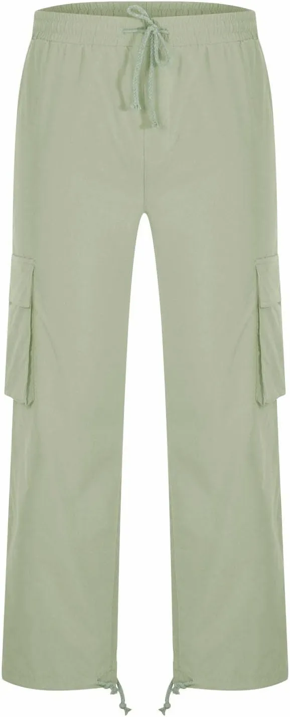 Cargo Pants for Men Casual Baggy Work Hiking Pants Relax Fit Outdoor Big and Tall Workout Joggers with Multi Pockets