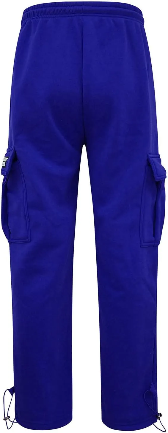 Cargo Pants for Men, Casual Baggy Work Hiking Pants Relax Fit Outdoor Big and Tall Workout Joggers with Multi Pockets