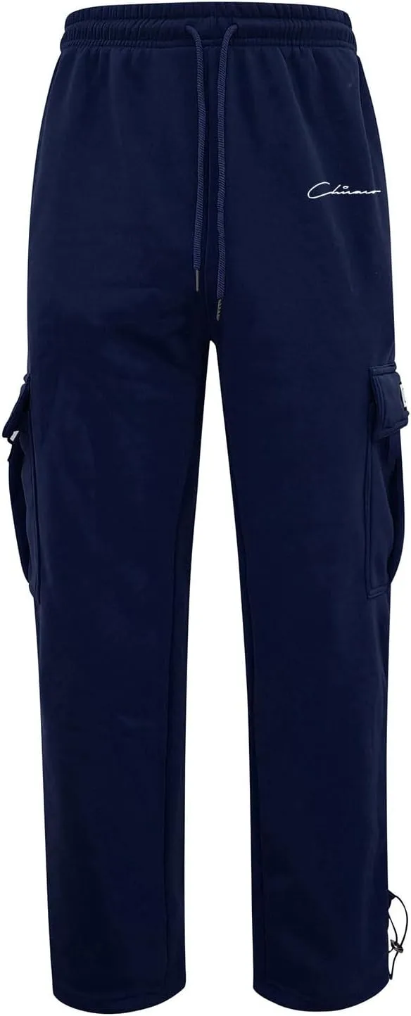 Cargo Pants for Men, Casual Baggy Work Hiking Pants Relax Fit Outdoor Big and Tall Workout Joggers with Multi Pockets