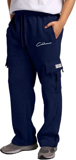 Cargo Pants for Men, Casual Baggy Work Hiking Pants Relax Fit Outdoor Big and Tall Workout Joggers with Multi Pockets