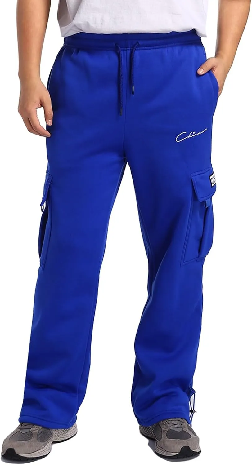 Cargo Pants for Men, Casual Baggy Work Hiking Pants Relax Fit Outdoor Big and Tall Workout Joggers with Multi Pockets