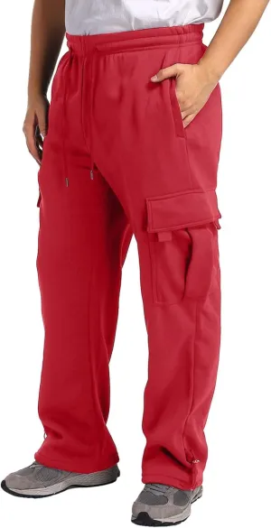 Cargo Pants for Men, Casual Baggy Work Hiking Pants Relax Fit Outdoor Big and Tall Workout Joggers with Multi Pockets