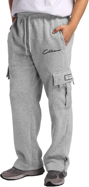 Cargo Pants for Men, Casual Baggy Work Hiking Pants Relax Fit Outdoor Big and Tall Workout Joggers with Multi Pockets