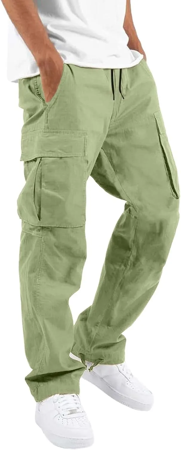 Cargo Pants for Men Relaxed Fit Stretch Combat Outdoor Hiking Pants Sweatpants for Men Cargo Pants for Men Mens Work