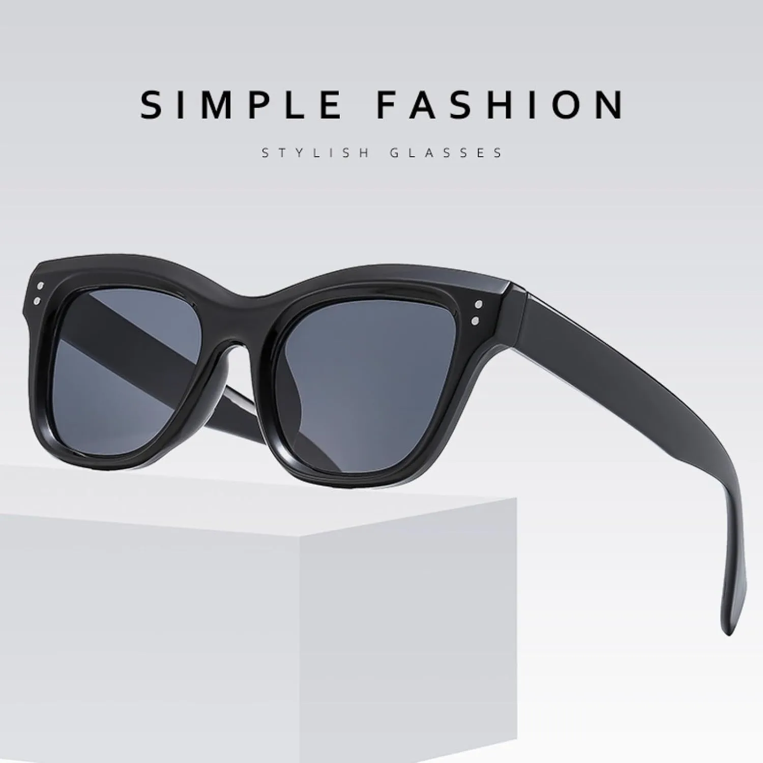 Cat Eye Sunglasses for Women Oval Glasses Vintage Elliptic Female Uv400