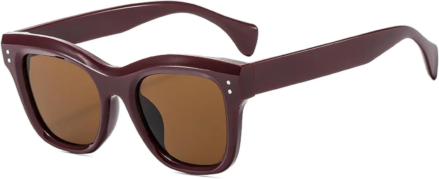 Cat Eye Sunglasses for Women Oval Glasses Vintage Elliptic Female Uv400