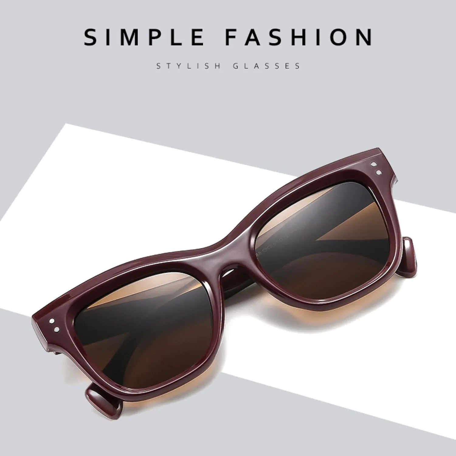 Cat Eye Sunglasses for Women Oval Glasses Vintage Elliptic Female Uv400