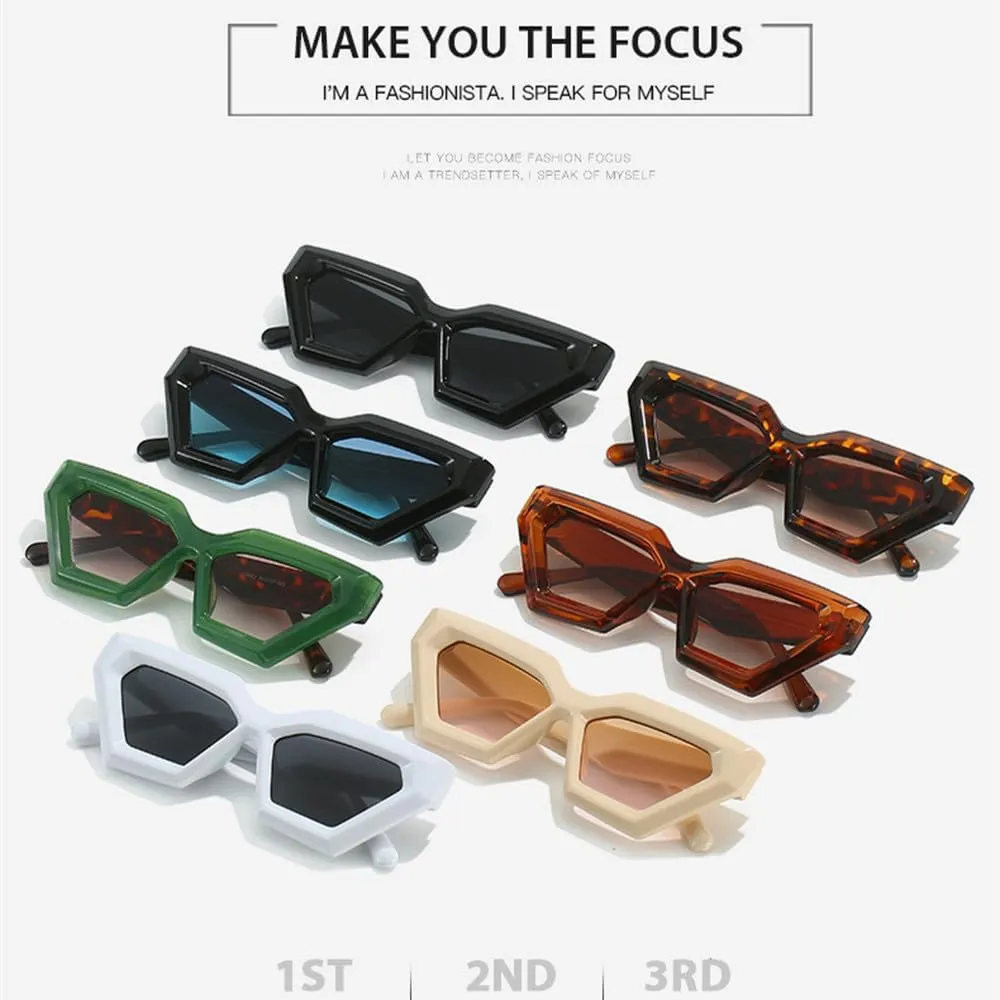 Cat Eye Women Sunglasses Vintage Fashion Men Sun Glasses Shades Luxury Female UV400