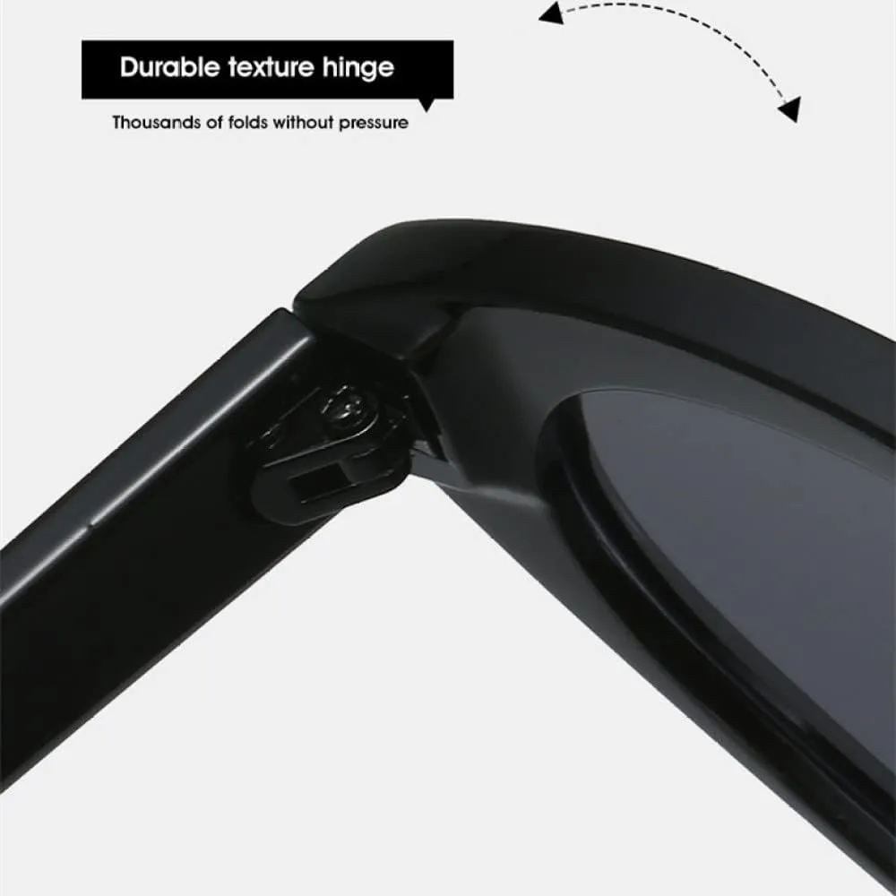 CGZWFERA-Punk Style Sunglasses For Women Vintage Triangle Small Cat Eye Gradient Sun Glasses Female Eyewear Shades
