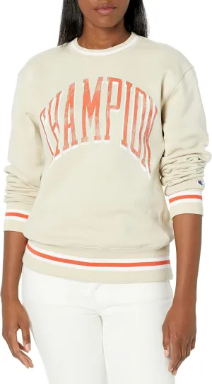 Champion Midweight Crew, Oversized, Women's Sweatshirts