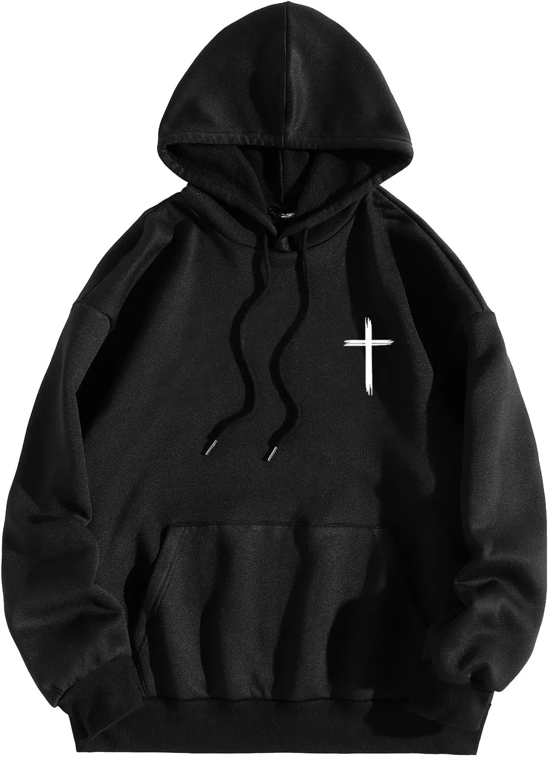 Christian Hoodies for Men Women Bible Verse Letter Graphic Printed Hoodies Casual Drawstring Long Sleeve Tops with Pockets
