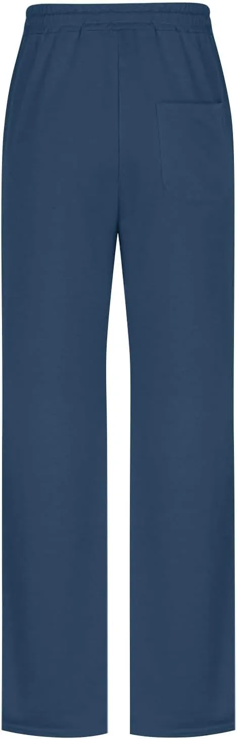 Cotton Joggers for Men Drawstring Sweatpants Workout Athletic Running Pants