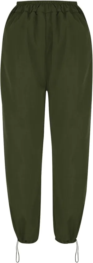 Cute Pants Womens Plus Size Cargo Pants Relax Fit Straight Bootcut Wide Leg Trousers Y2K Teen Girls Trendy Streetwear