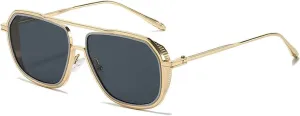 Fashion Sunglasses Women and Men Vintage Luxury Double Bridge Sun Glasses Ladies Driving Shades Uv400