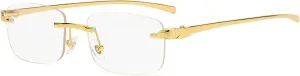 Fashion Vintage Rimless Sunglasses Women Men Luxury Popular Travel Driving Metal Small Sun Glasses