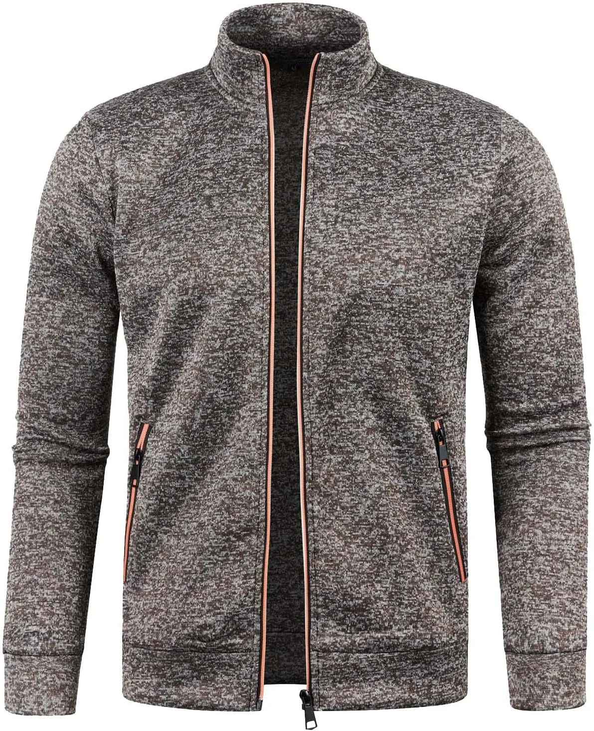 FZVYD Men's Lightweight Bomber Jacket Softshell Windbreaker 2023 Spring Fall Full Zip Active Coat Slim Fit Athletic Outwear