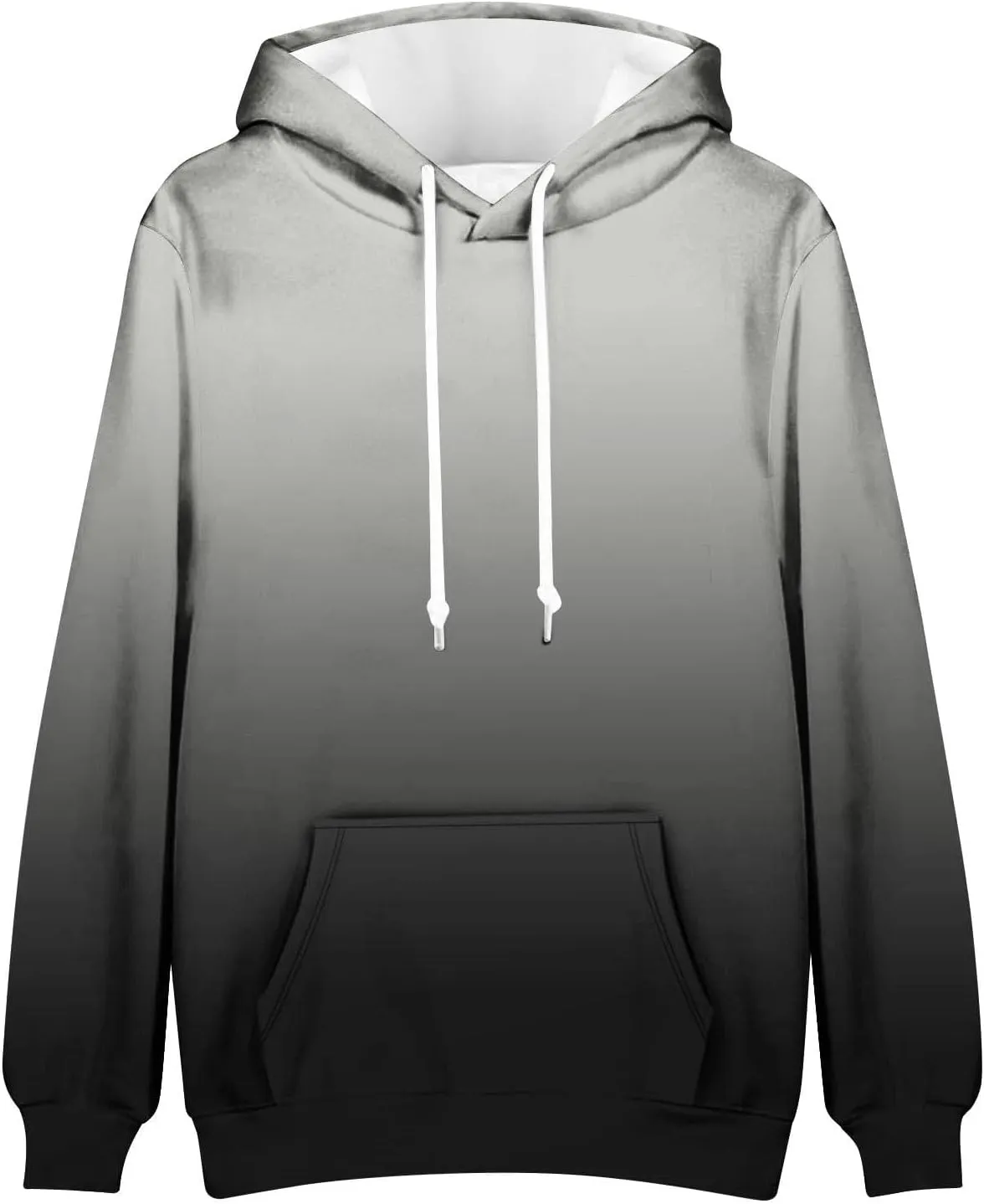 GOFULY Graphic Hoodies For Men Ethnic Floral​Print Oversized Sweatshirts Fall Long Sleeve Hoodies Pullover Winter Sweater
