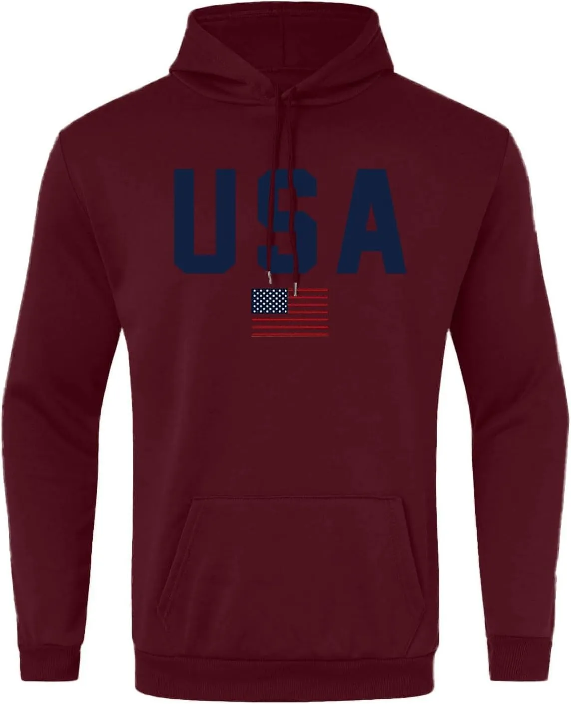 GOFULY Men'S Fashion Hoodies & Sweatshirts Good Things Take Time Letter Print Casual Fall Long Sleeve Pullover Sweatshirts