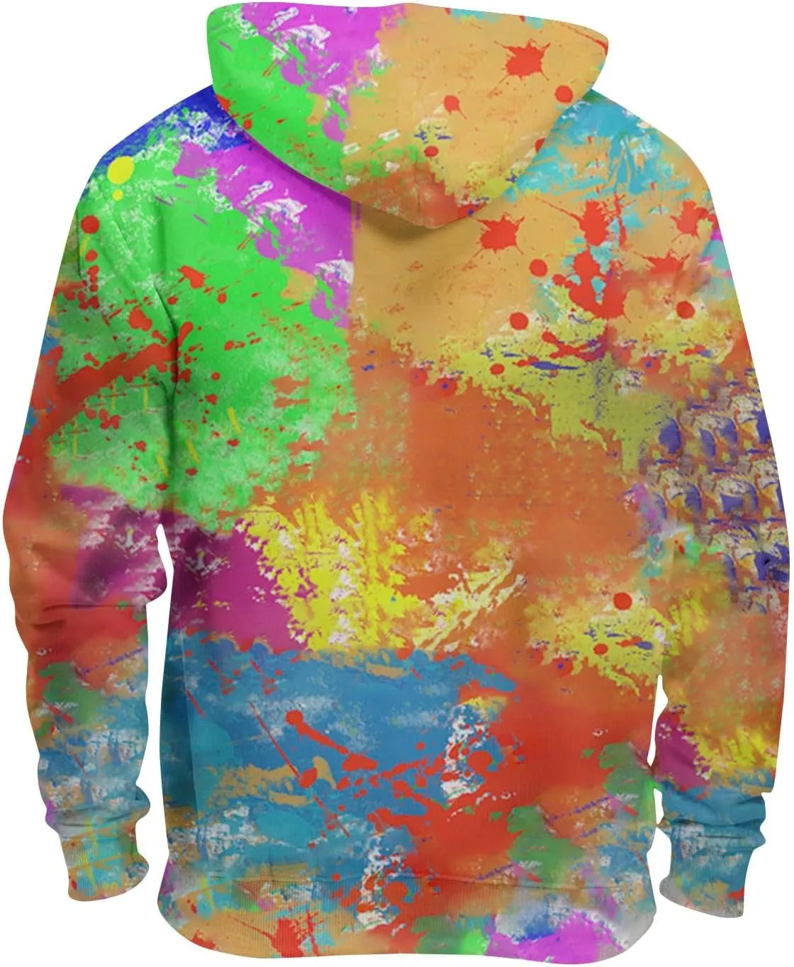 GOFULY Men'S Fashion Hoodies & Sweatshirts Tie Dye Fall Sweatshirts Large Hoodies Pullover Drawstring Long Sleeve Sweaters