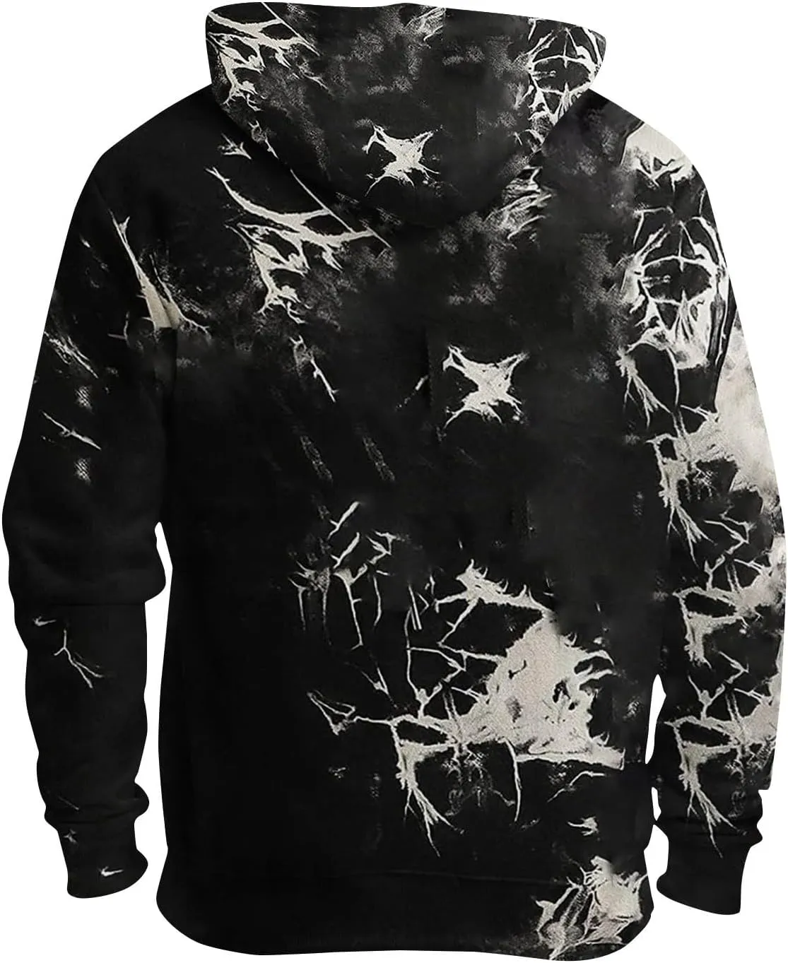 GOFULY Men'S Fashion Hoodies & Sweatshirts Tie Dye Fall Sweatshirts Large Hoodies Pullover Drawstring Long Sleeve Sweaters