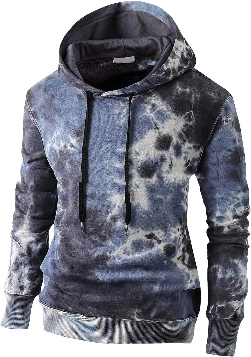 GOFULY Men'S Fashion Hoodies & Sweatshirts Tie Dye Fall Sweatshirts Large Hoodies Pullover Drawstring Long Sleeve Sweaters