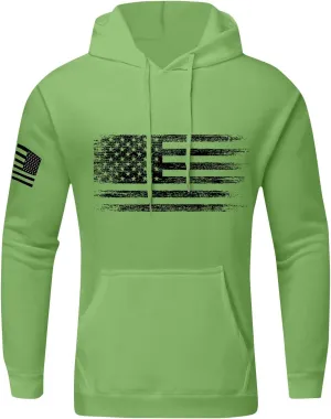 GOFULY Men'S Fashion Hoodies & Sweatshirts Usa Flag American Patriotic Fall Winter Pullover Sweatshirts Long Sleeve Shirts