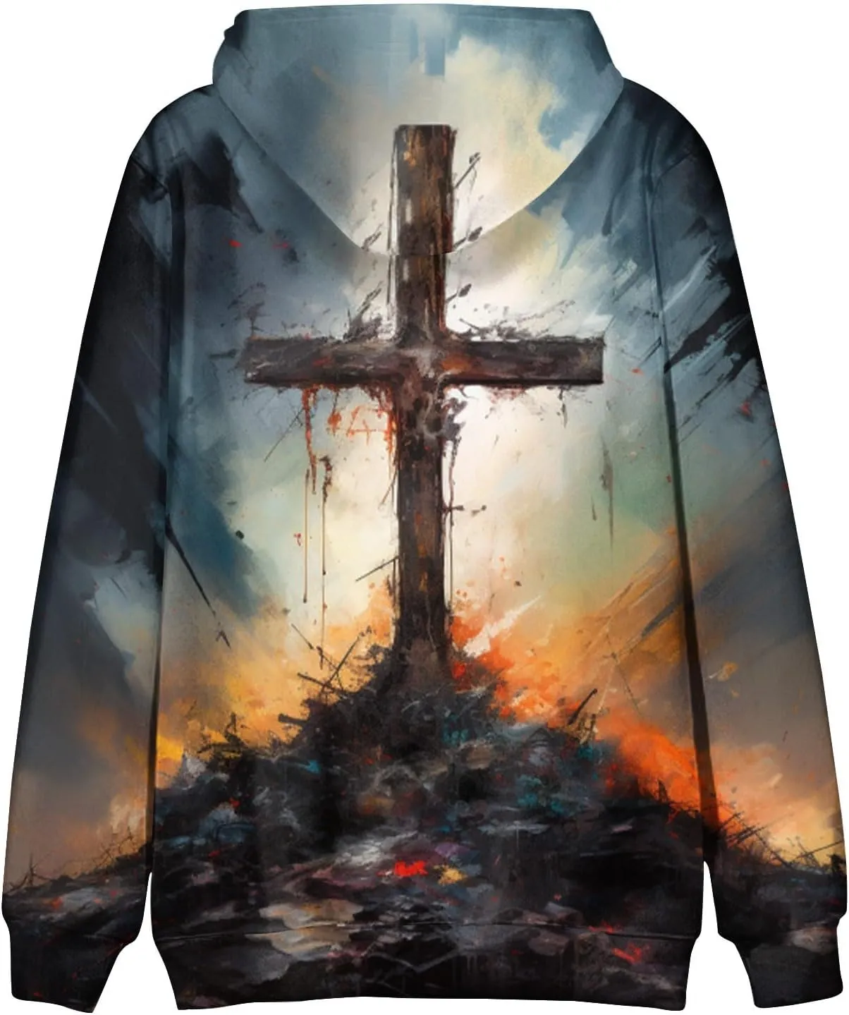 GOFULY Mens Graphic Hoodies Pullover Vintage Graphic Fall Sweatshirt Fashion Winter Hoodies Pullover Drawstring Y2K Shirts
