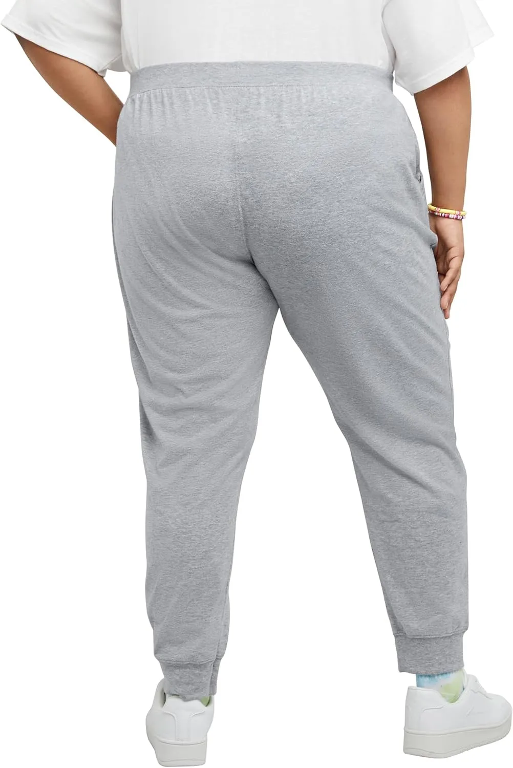 Hanes Women's Originals Cotton Joggers, 100% Cotton Jersey Sweatpants For Women, 29 Inseam
