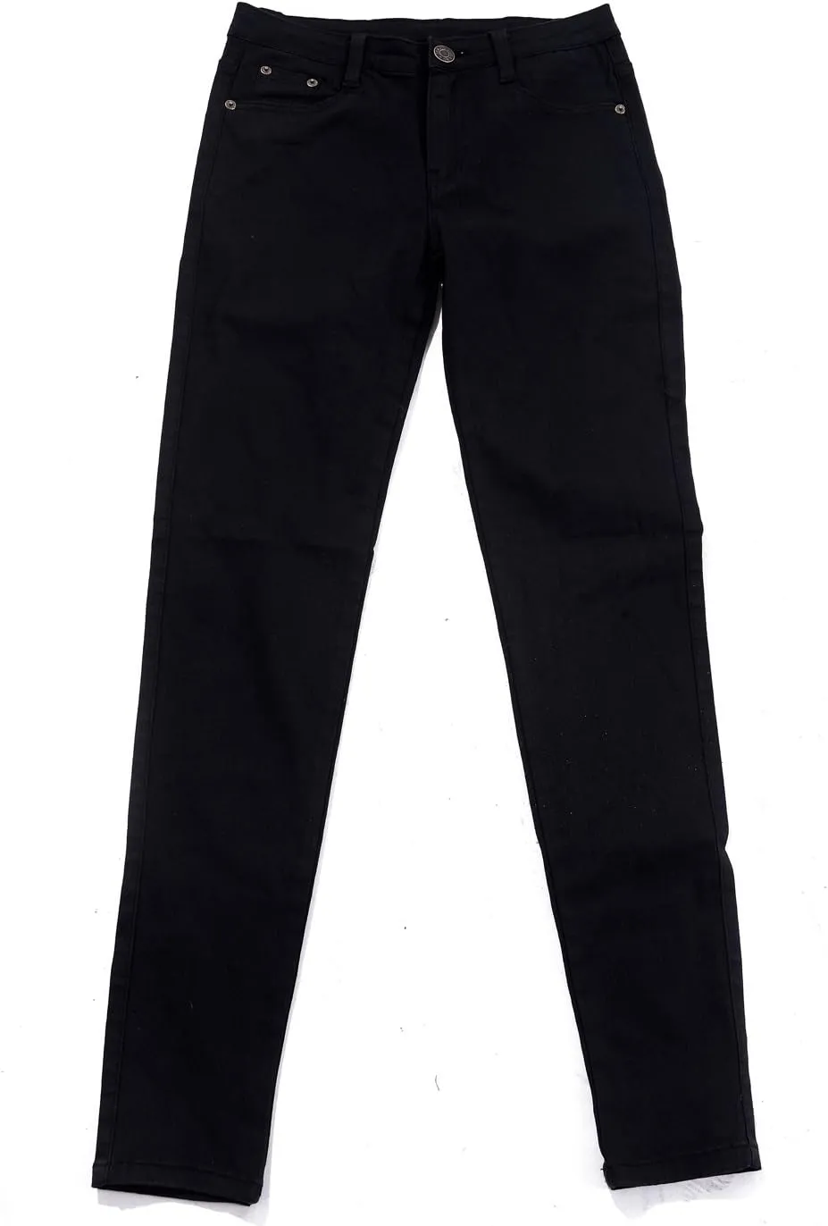 HDE Women's Mid-Rise Stretchy Denim Slim Fit Skinny Jeans