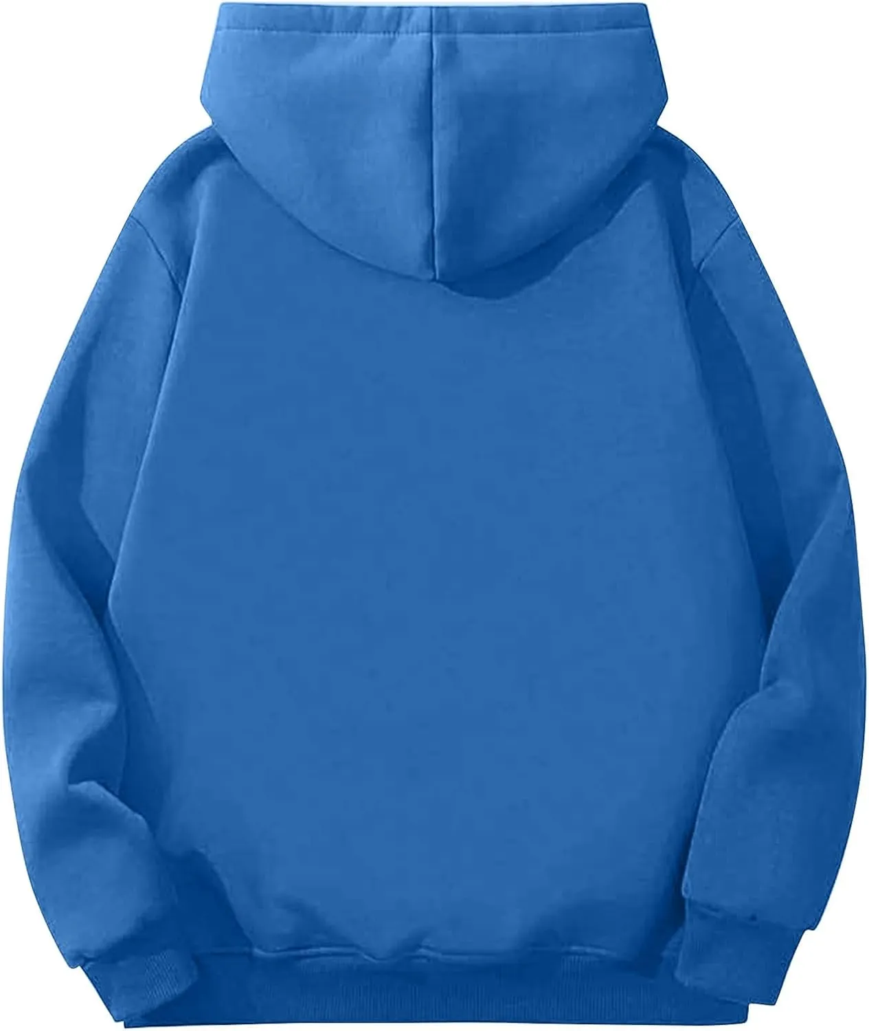 Hoodies For Men Sherpa Fleece Lined Sweatshirt Pullover Sweaters Winter Warm Hoodie With Pockets
