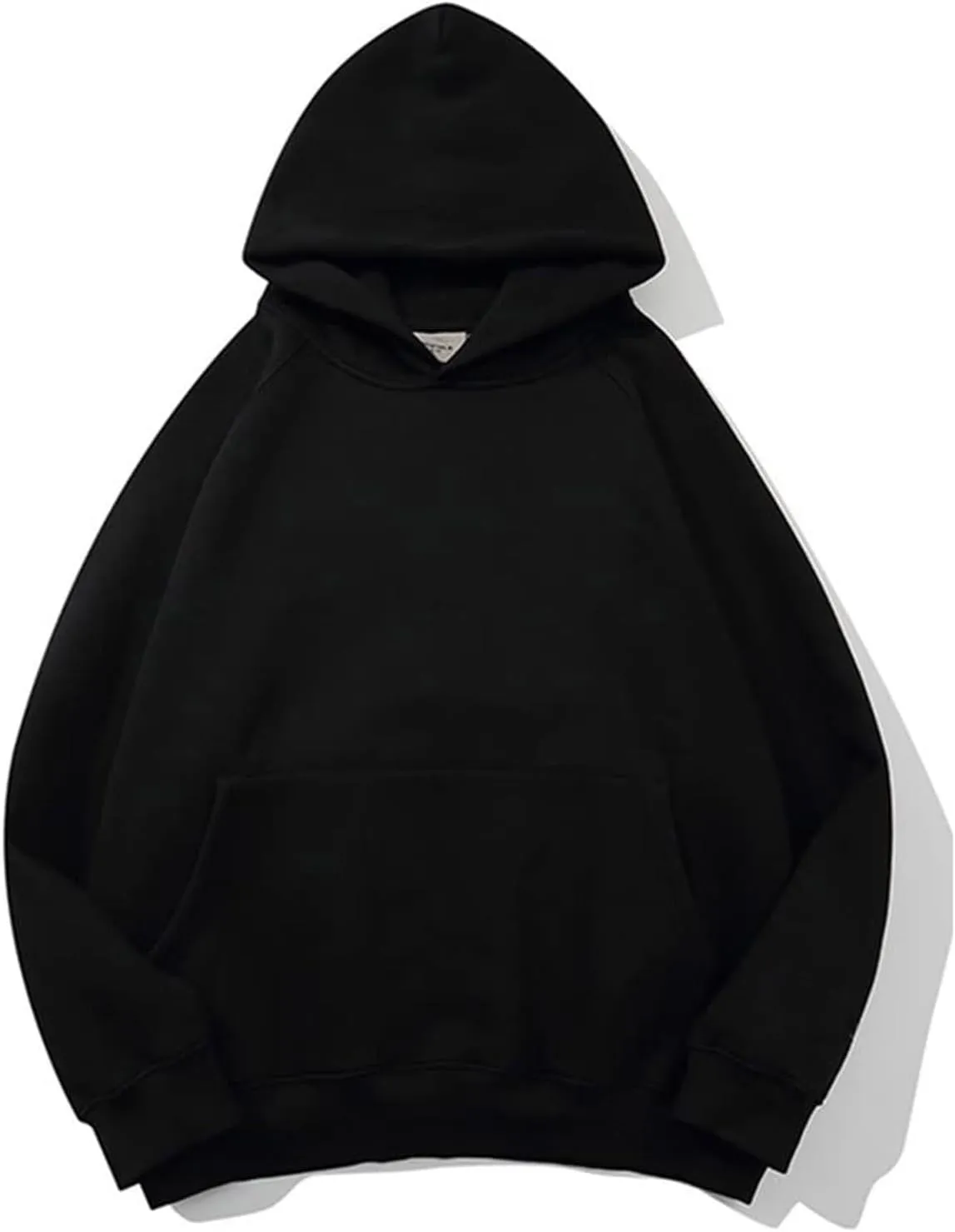 Hoodies for Women Oversized Hooded Sweatshirt Drop Shoulder Fall Fleece Lined Clothes with Pocket Causal Solid 2023 Outfits