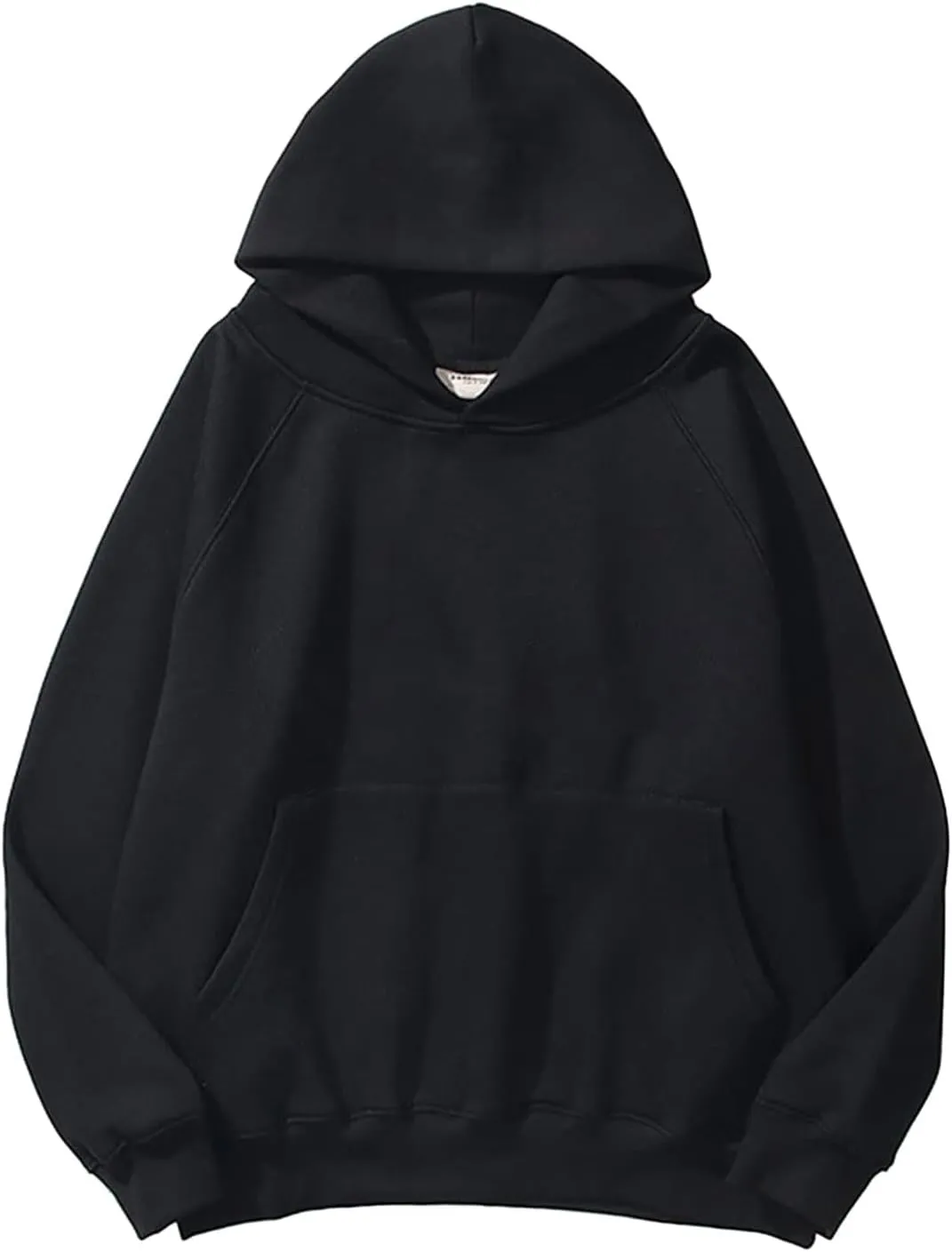 Hoodies for Women Oversized Hooded Sweatshirt Drop Shoulder Fall Fleece Lined Clothes with Pocket Causal Solid 2023 Outfits