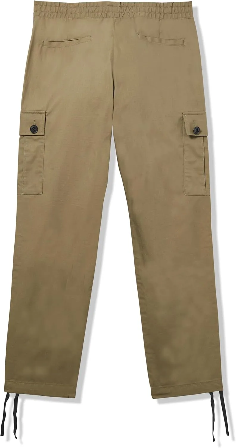 HUGO Men's Cotton Rip Stop Cargo Pocket Joggers