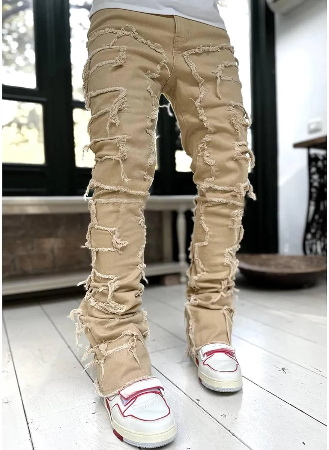 Jeans for Men Relaxed Fit Street Sharpened Jeans Jean Men Relax Fit Jeans for Men Big and Tall Relax Fit Jeans for