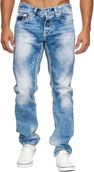 Jeans for Men Relaxed Fit Street Sharpened Jeans Jean Men Relax Fit Jeans for Men Big and Tall Relax Fit Jeans for