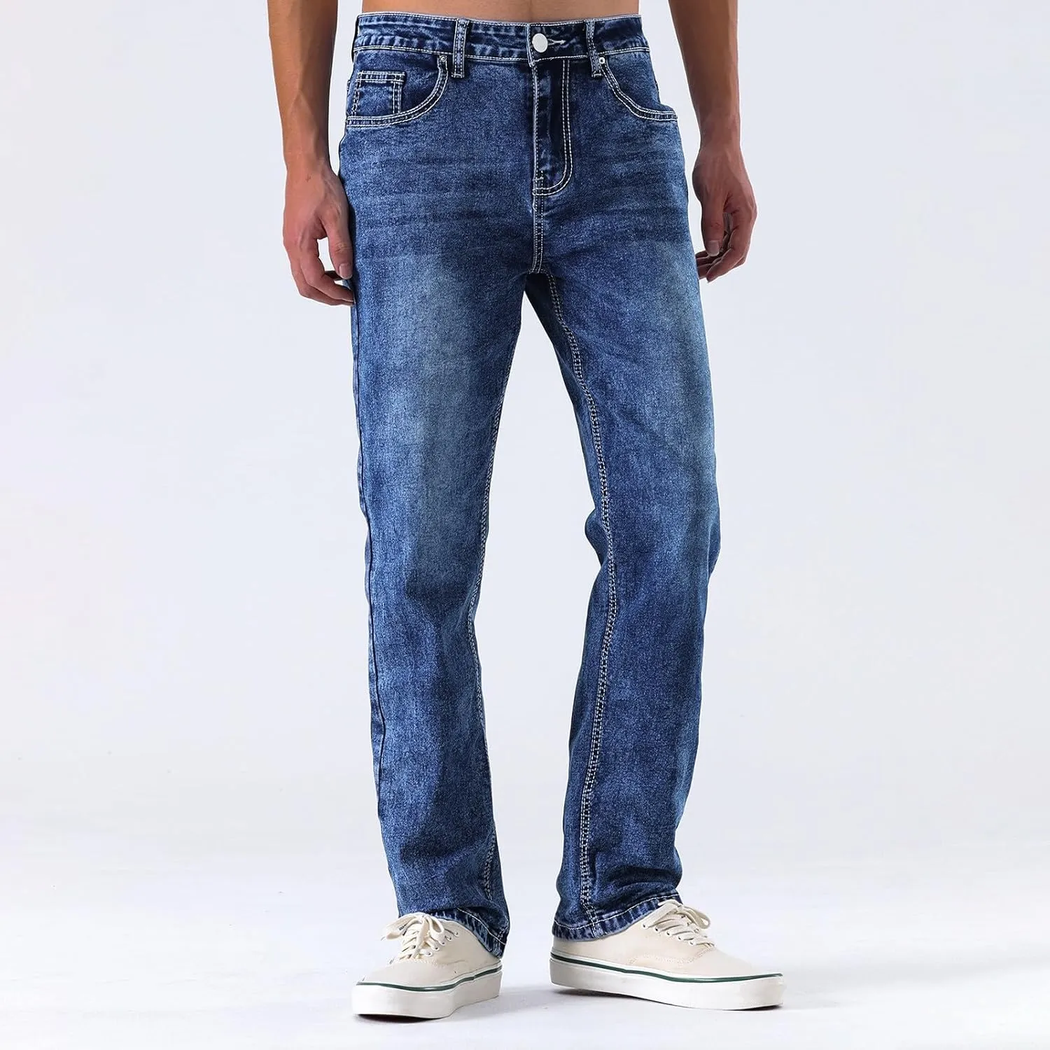 Jeans for Men Relaxed Fit Street Sharpened Jeans Jean Men Relax Fit Jeans for Men Big and Tall Relax Fit Jeans for