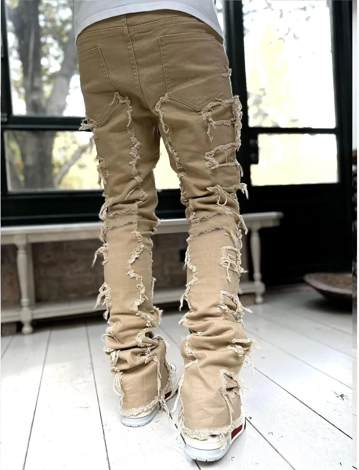 Jeans for Men Relaxed Fit Street Sharpened Jeans Jean Men Relax Fit Jeans for Men Big and Tall Relax Fit Jeans for