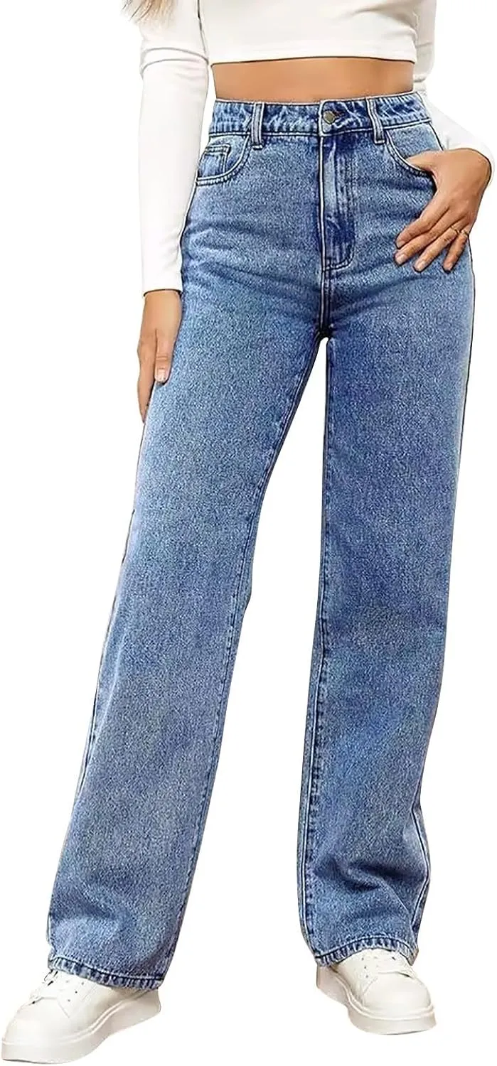 Jeans Women Sweatpants That Look Like Jeans 2025 Boyfriend Jeans Sweatpant Jeans High Waisted with Pockets Denim Pants