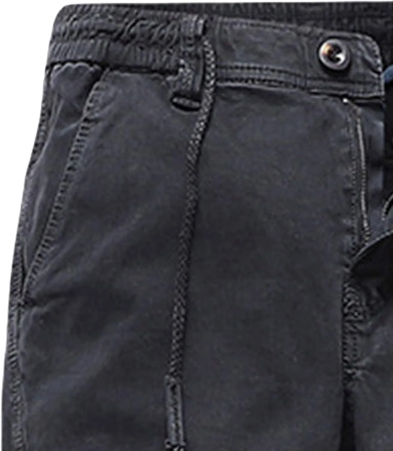 JEShifangjiusu Men's Relaxed Fit Straight Leg Cargo Pant Lightweight Cotton Outdoor Military Trousers Stretch Cotton Pants