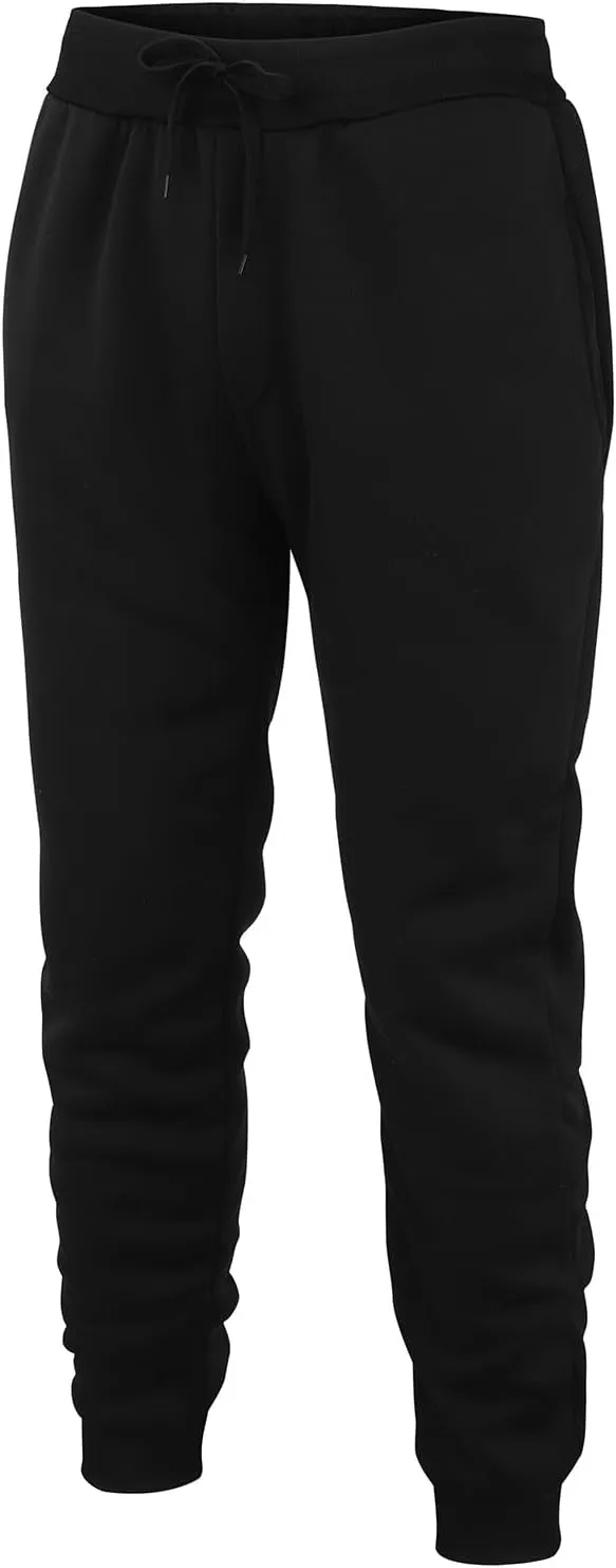 Joggers for Men Big and Tall Heavyweight Fleece Joggers Sweatpants Slim Fit Mens Athletic Jogger Pants with Pockets