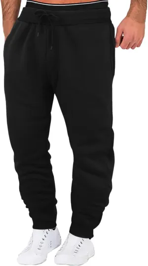 Joggers for Men Big and Tall Heavyweight Fleece Joggers Sweatpants Slim Fit Mens Athletic Jogger Pants with Pockets