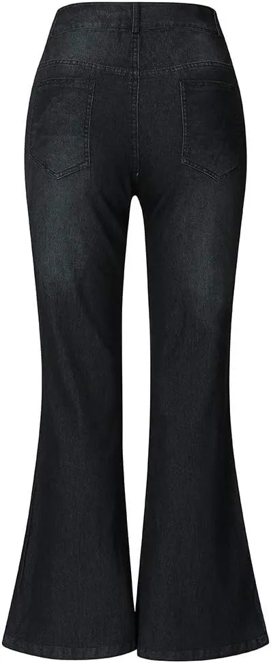LCMTWX Jeans for Women Trendy Pants Bib Fashion Pants Women's Bib Denim Women's Jeans Stretch Jeans for Women Women's High